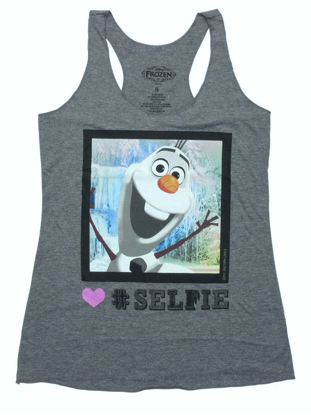 SDCC Exclusive Disney Frozen Olaf #Selfie Tank Top S